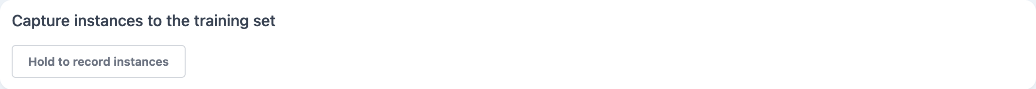 Screenshot of the button component