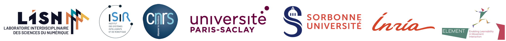 Logos of supported institutions and projects